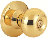 Cylinder Knob Lock-9210-PB-ET