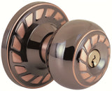 Cylinder Knob Lock-9215-BN-AC-ET